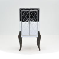 Art Deco Spiegelkast met strik